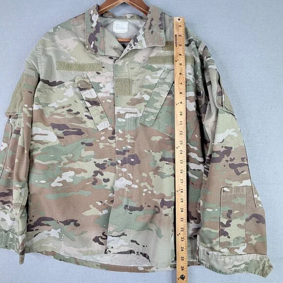 Lot Of 2 Combat Uniform Coat Jacket Top Multicam Camo Medium Regular Full Zip - Picture 4 of 11